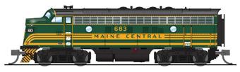 F3A EMD 686 of the Maine Central - digital sound fitted