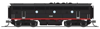 F3B EMD 537 of the Southern Pacific - digital sound fitted