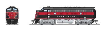F7A EMD 115 of the Rock Island - digital sound fitted