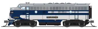 F7A EMD 1104A of the Wabash - digital sound fitted