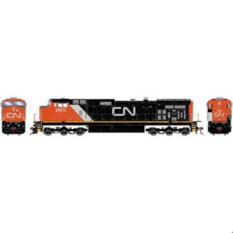 Dash 9-44CW GE 2600 of the Canadian National - digital sound ready