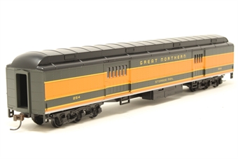 72' heavyweight baggage car #254 of the Great Northern 'Empire Builder'