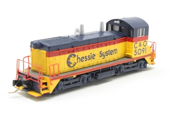 SW9/1200 EMD 5091 of the Chessie System