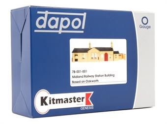 Midland Railway station building - laser cut kit - Kitmaster Genesis range