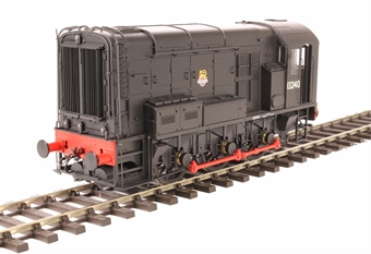 Class 08 shunter 13240 in BR black with early emblem