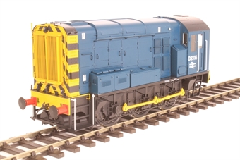 Class 08 shunter D3316 in BR blue (without ladder) - DCC sound fitted