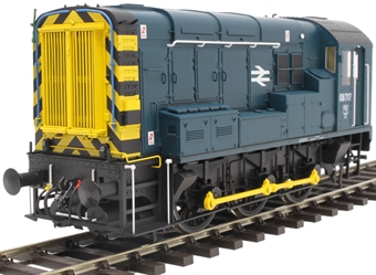 Class 08 shunter 08717 in BR blue