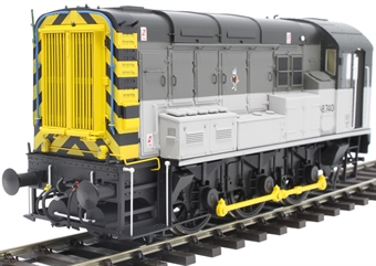 Class 08 shunter 08740 in Railfreight Triple grey - DCC sound fitted
