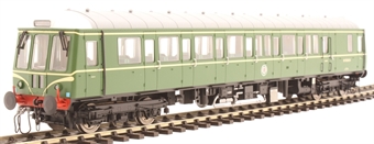 Class 122 'Bubble Car' single car DMU W55004 in BR green with speed whiskers - Digital sound fitted