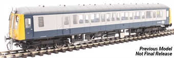 Class 122 'Bubble Car' single car DMU M55005 in BR blue and grey - digital fitted