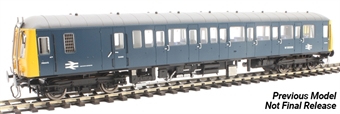 Class 122 'Bubble Car' single car DMU 55003 in BR blue - digital fitted