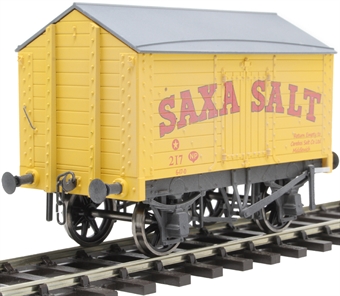 4-wheel salt van "Saxa Salt" - 217 - weathered
