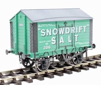 4-wheel salt van "Snowdrift Salt, Stafford" - 306 - weathered 