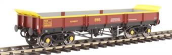 YCV 'Turbot' bogie ballast wagon in EWS maroon and gold - DB978255