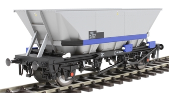 HAA MGR coal hopper in Railfreight livery with blue cradle - 351351 