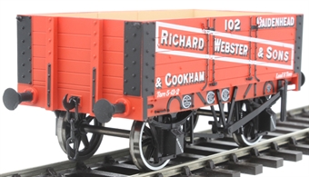5-plank open wagon with 9ft wheelbase "Richard Webster and Sons" - 102
