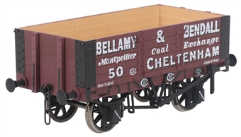 5-plank open wagon with 9ft wheelbase "Bellamy & Bendall" - 50