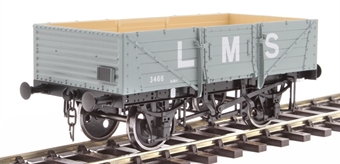 5-plank open wagon Dia. 39 in LMS grey - 3466