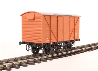 12-ton van with planked sides in BR bauxite - B768101