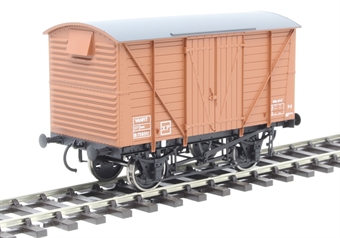 12-ton van with planked sides in BR bauxite - B758511 