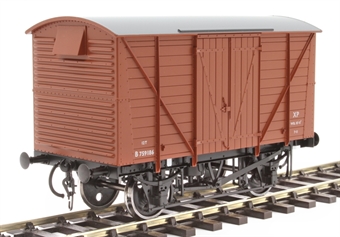 12-ton van with planked sides in BR bauxite - B759186