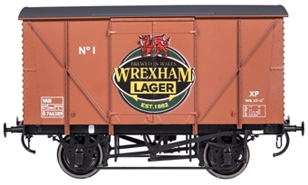12-ton van with plywood sides in Wrexham Lager bauxite - No.1