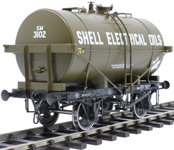 14-ton Type B tank wagon "Shell Electrical Oils" green - 3102