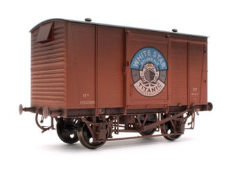 LMS 12T Van Titanic Brewey White Star Golden Ale - Weathered