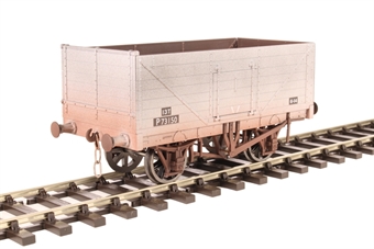 7-plank open wagon in BR grey - P73150 - weathered