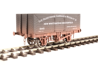 8-plank open wagon "Derbyshire Carriage & Wagon Co." - 1945 - weathered