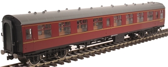 Mk1 SK second corridor M24092 in BR maroon - DCC fitted