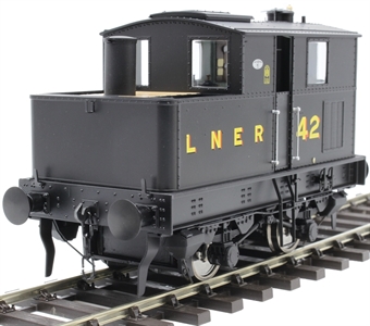 Class Y3 Sentinel 4wVB 42 in LNER black - DCC fitted
