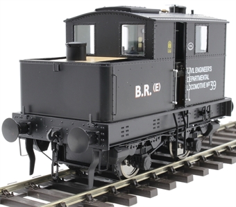 Class Y3 Sentinel 4wVB No.39 in BR departmental black - DCC sound fitted
