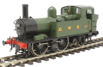 Class 14xx 0-4-2T 1432 in GWR unlined green with G W R lettering - DCC Sound Fitted