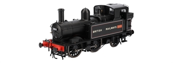 Class 58xx 0-4-2T 5816 in BR lined black with 'British Railways' lettering
