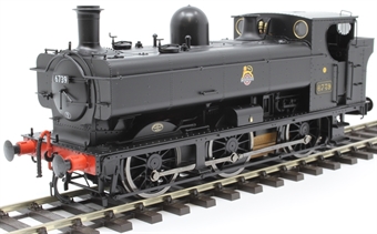 Class 57xx 0-6-0PT pannier 6739 in BR black with early emblem - Digital fitted