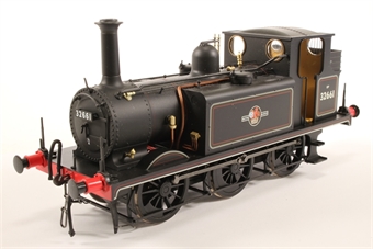 Class A1X Terrier 0-6-0 32661 in BR black with late crest