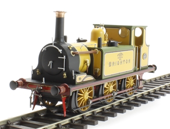 Class A1 Terrier 0-6-0 661 "Brighton" in LBSCR Improved Engine Green with Paris gold metal