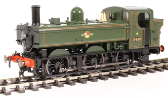 Class 64xx 0-6-0PT pannier 6439 in BR lined green with late crest