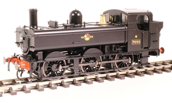 Class 74xx 0-6-0PT pannier 7444 in BR black with late crest - DCC fitted