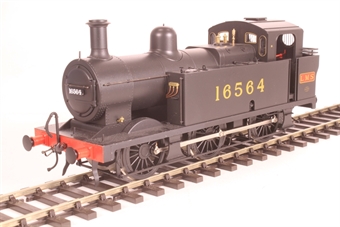 Class 3F 'Jinty' 0-6-0T 16564 in early LMS black - DCC sound fitted