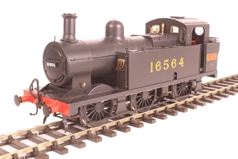 Class 3F 'Jinty' 0-6-0T 16564 in early LMS black