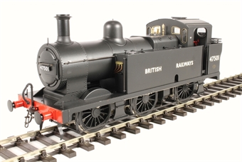 Class 3F 'Jinty' 0-6-0T 47501 in BR black with 'BRITISH RAILWAYS' lettering - DCC sound fitted