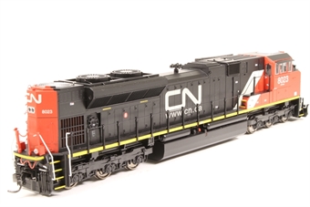 EMD SD70M-2 #8023 of the Canadian National Railroad (DCC Sound onboard)