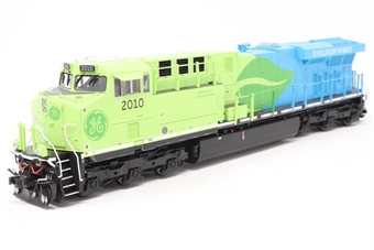 GE ES44AC #2010 in G.E. Evolution livery with DCC Sound