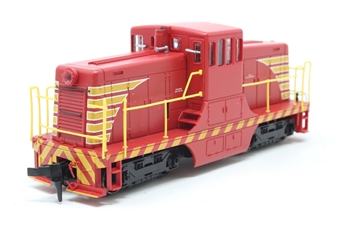 44-tonner GE red & yellow - unnumbered