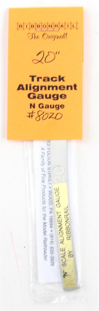 5" Track Alignment Gauge, Curved 20" Radius