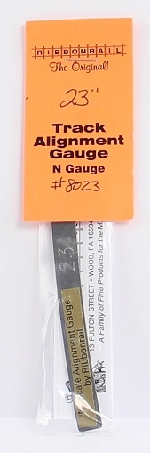 5" Track Alignment Gauge, Curved 23" Radius