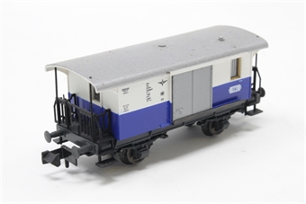 4-Wheel Baggage Car in Blue & Cream of the Edelweiss Local Railway
