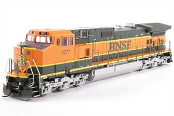 Dash 9-44CW GE 1077 of the BNSF